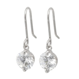 DIAMONIQUE ヴィーナスアロー SV925 ピアス計約2.0ct