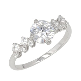 DMQ ヴィーナスアロー SV925 デザインリング約1.0ct