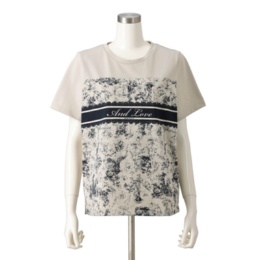 &LOVE トワレ柄のLOVETシャツ