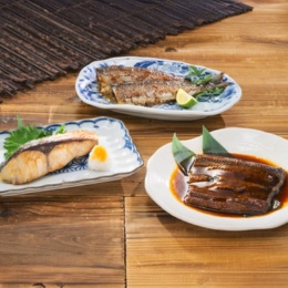  おつとめ品  西京漬・蒲焼・生姜漬セット