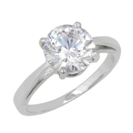 DIAMONIQUE ヴィーナスアロー SV925 リング 約2.0ct