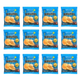  北海道産 レンジで厚切りポテトバター 計12袋