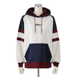FILA UV ヘリテージカラーブロッキングフーディ