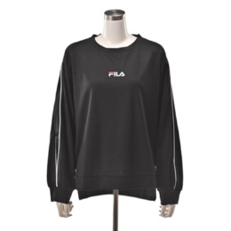 FILA UV フレアラインスリーブデザイントップス