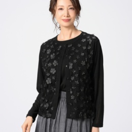 Pomelo カットワーク刺繍アンサンブル