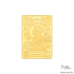純金アート ミュシャ「黄道十二宮」10g