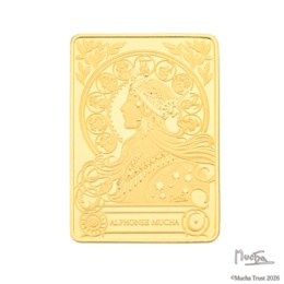 純金アート ミュシャ「黄道十二宮」20g
