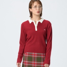 McGREGOR CLASSIC 12Gポロ衿ニット