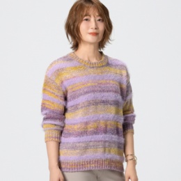 Provador アートグラデーション ニットプルオーバー