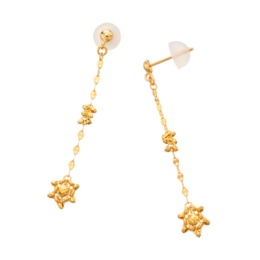  純金/18K ステラ リンク  イヤリング/ピアス