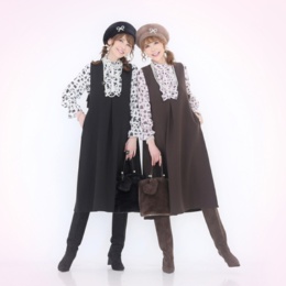 &LOVE バックふりるジャンスカ