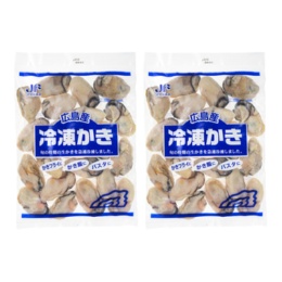 Lサイズ以上!!広島産冷凍かき[加熱用]計1.1kg