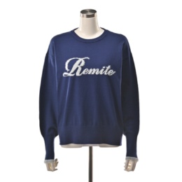 Remite ラメシャギーロゴニット