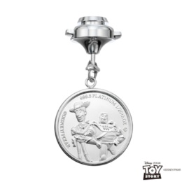 純プラチナ/PT900「トイ・ストーリー」メダルブローチ1/20oz