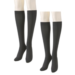  Atsugi medical 着圧ハイソックス 2足組
