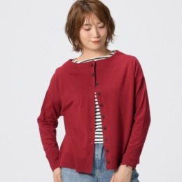 UNFILO マイビューティニット 2WAYカーディガン