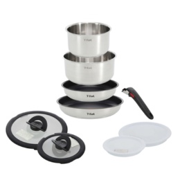  T-fal インジニオ・ネオIHステンレス フライパン・鍋9点セット