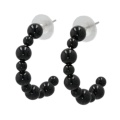 ブラック/ピアス