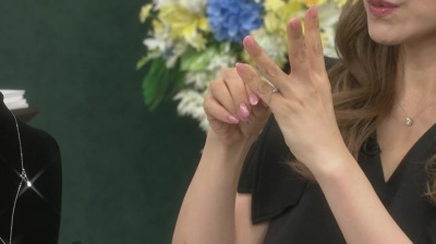 PT ダイヤモンド フリーサイズチェーンリング 計0.45ctUP