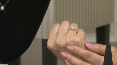 QVC ダイヤモンドリング　フリーサイズ　ストレッチ 楽天市場】【Pt900/K18YG/PG】ストレッチリング ダイヤモンド