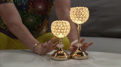 LUMIDA LED キラキラグラスライト ミニ自動オンオフタイマー　シルバー LUMIDA LED キラキラボールライト 自動オンオフタイマー付