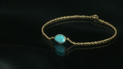 アリゾナターコイズ18KYG ピアス 計3.0ctUP スタックカラーズ