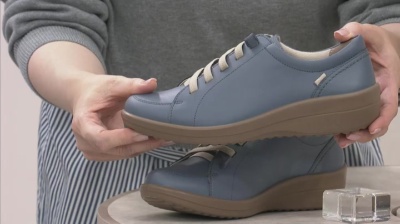 アキレス・ソルボはっ水4E牛革ゴム紐スリッポン アキレスソルボ