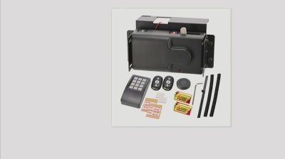 セリュール　アミュレット らくらく電子錠　黒　テンキー、ワンタッチボタン付属 AMULET用ワンタッチボタン | SERRURE 電子錠のセリュール