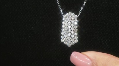 PT950 ダイヤモンド5ラインペンダントヘッド 計1.0ctUP