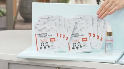 ダーマサンスハイプライムコラーゲンフィルム目元用2箱+ミスト