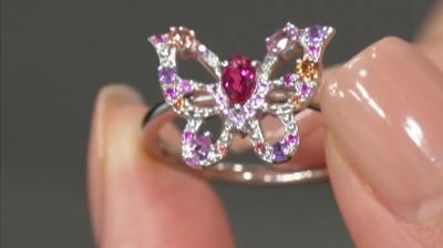 PT950 レッドスピネル リング [プシュケ] ジュエルディヴァイン（JEWEL