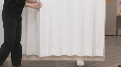 見えにくい遮熱レースカーテン防炎抗カビ幅100cm2枚 Momasa Lace