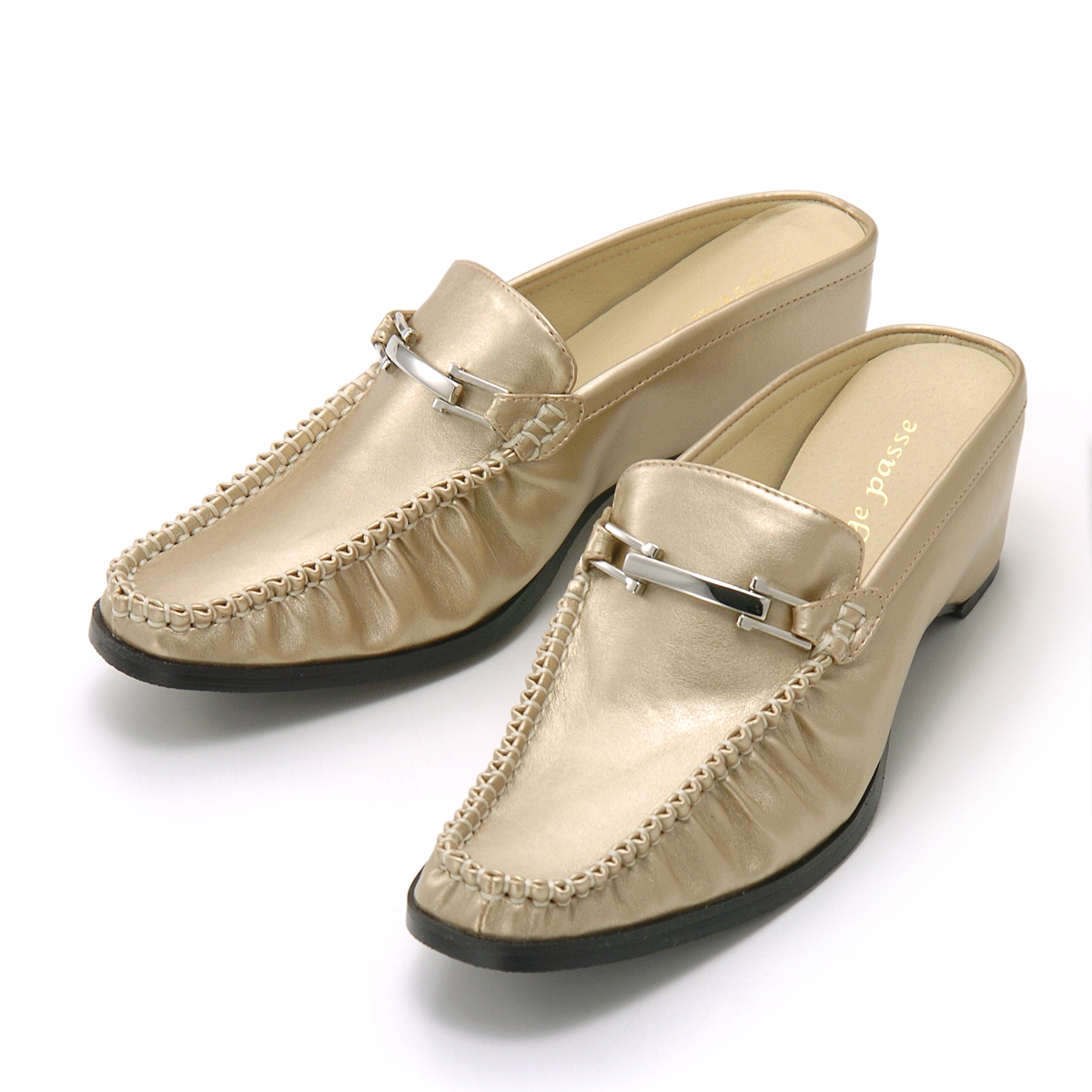 自由が丘アンジュパッセ ウエッジソール スリッポン No Qvc Jp