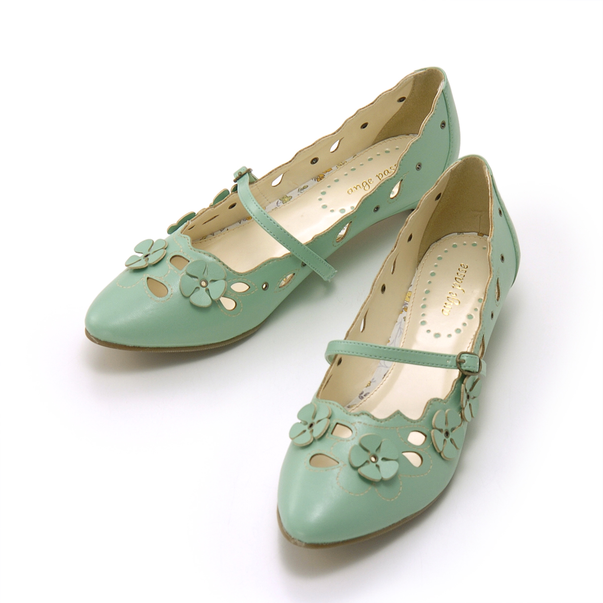 自由が丘アンジュパッセ フィオーレパンプス No Qvc Jp