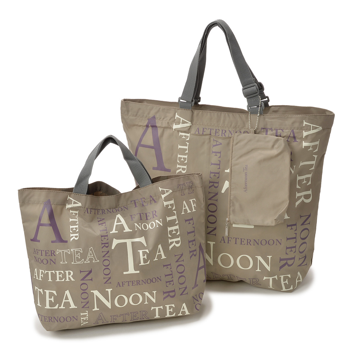 アフタヌーンティー ロゴバッグセット S ファスナー付l No Qvc Jp