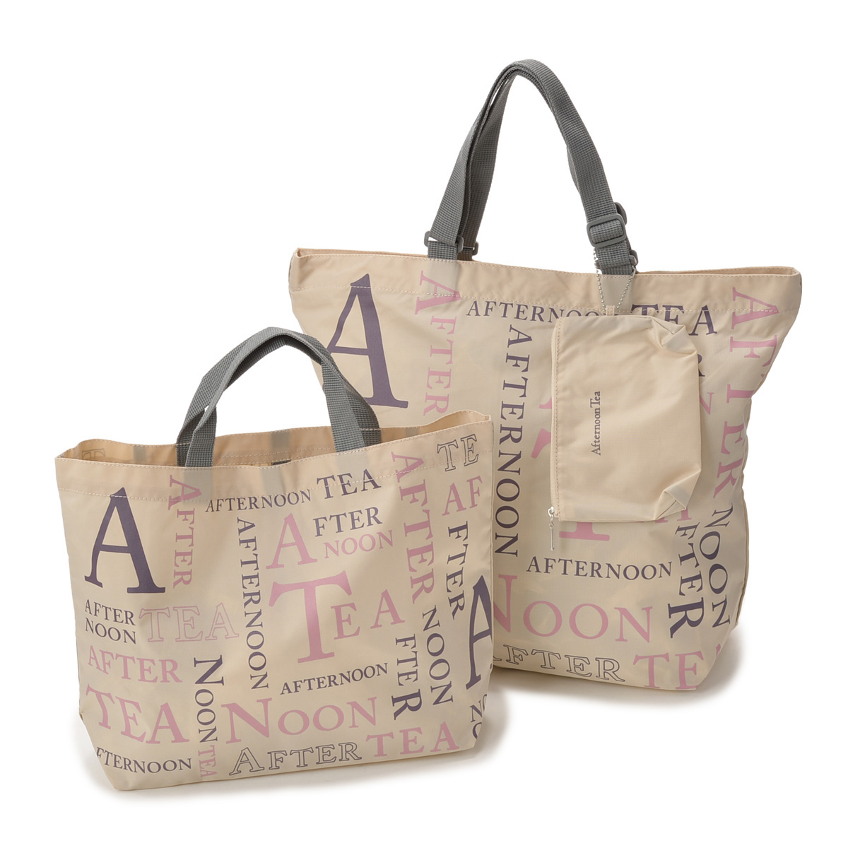 アフタヌーンティー ロゴバッグセット S ファスナー付l No Qvc Jp