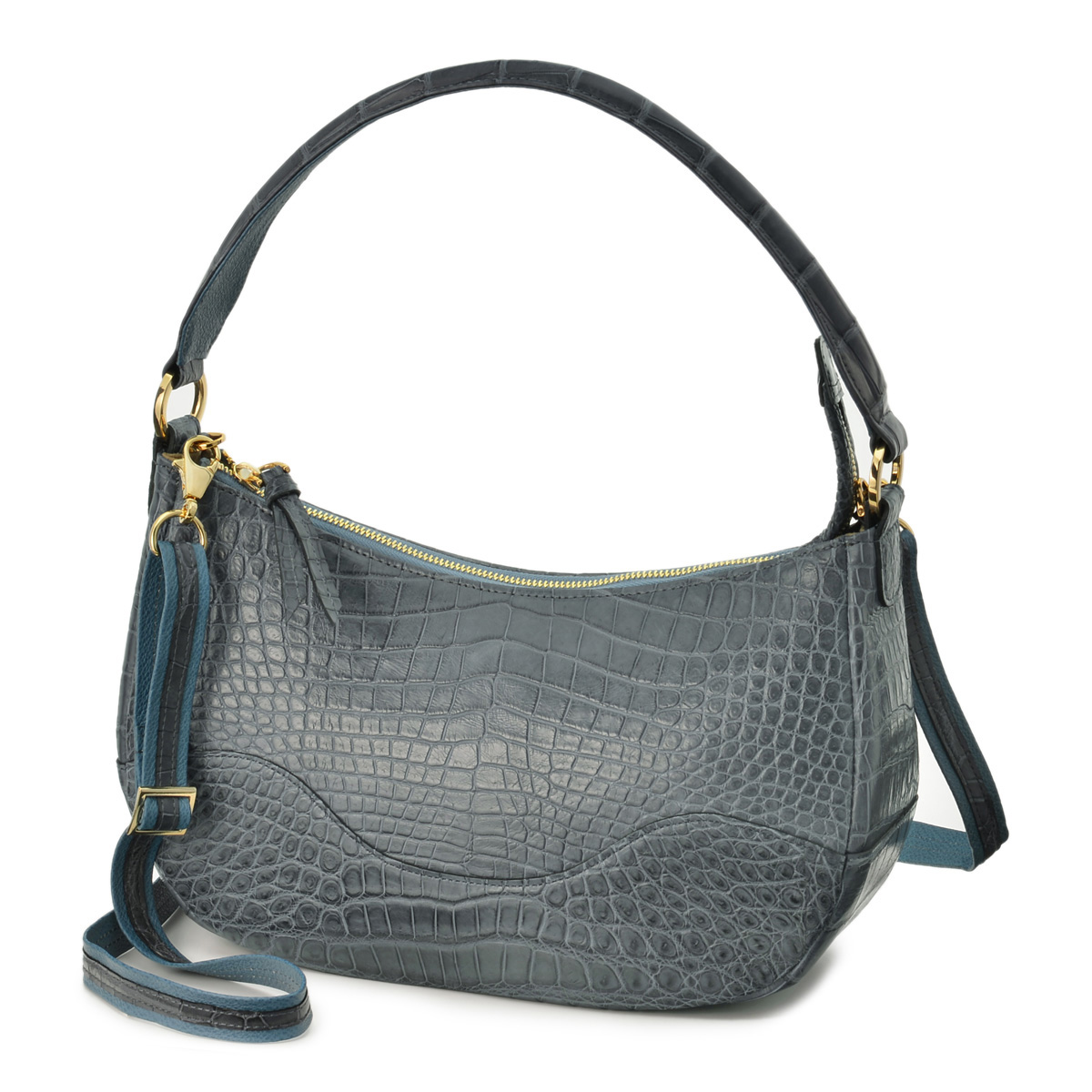 Zao マットシャムクロコダイル メアリ バッグ サイミンセス Qvc Jp