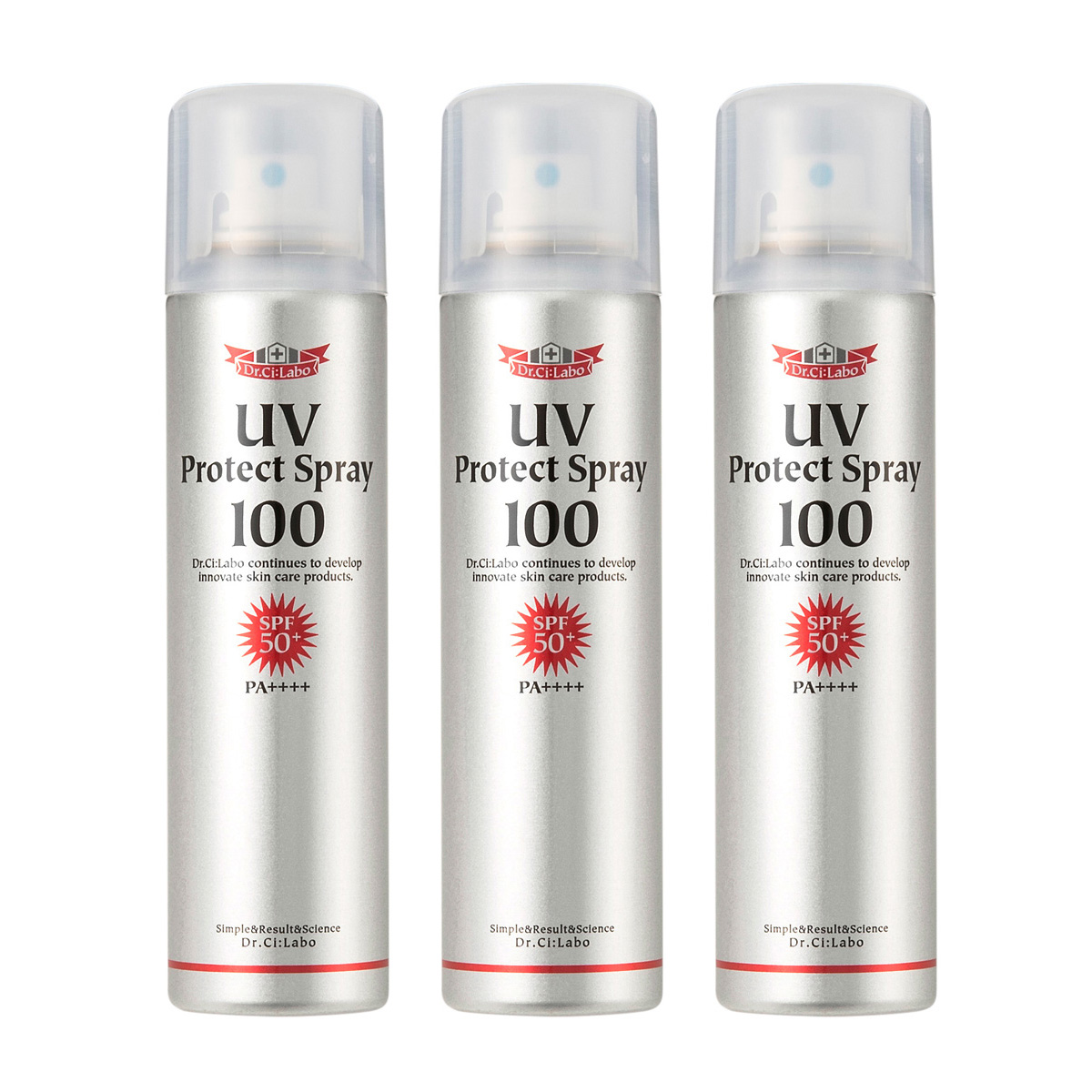 ドクターシーラボ UVプロテクトスプレー100 3本組