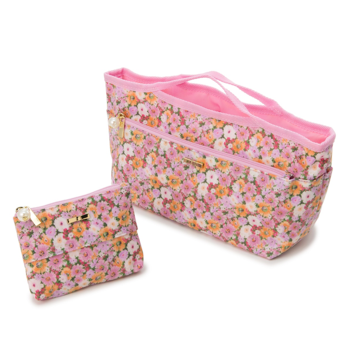 アフタヌーンティー フラワーパターン バッグインバッグ ポーチセット Qvc Jp アフタヌーンティー フラワーパターン バッグインバッグ ポーチセット Qvc Jp