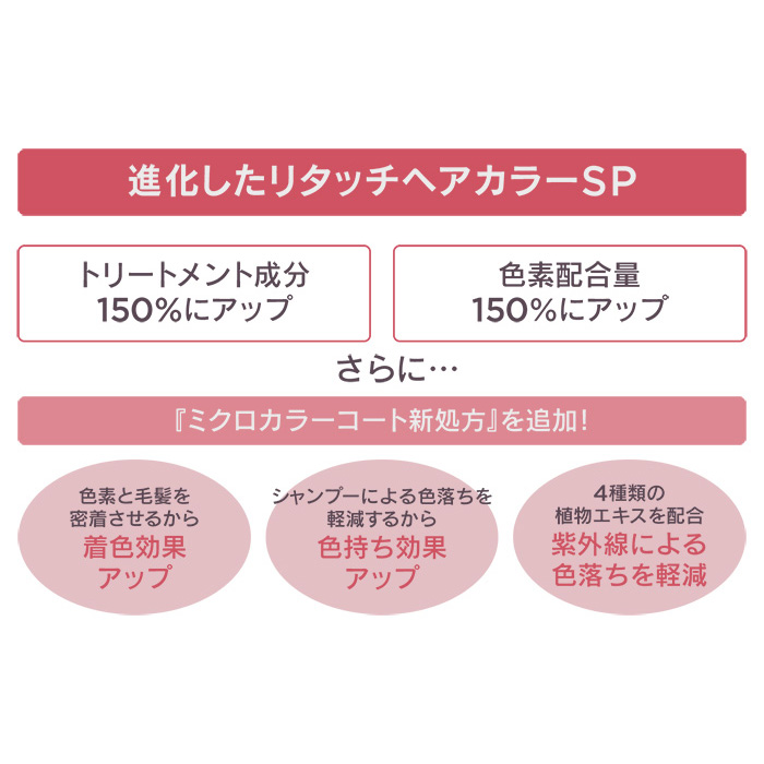 テンスター リタッチヘアカラーsp 2本セット No 6006 Qvc Jp