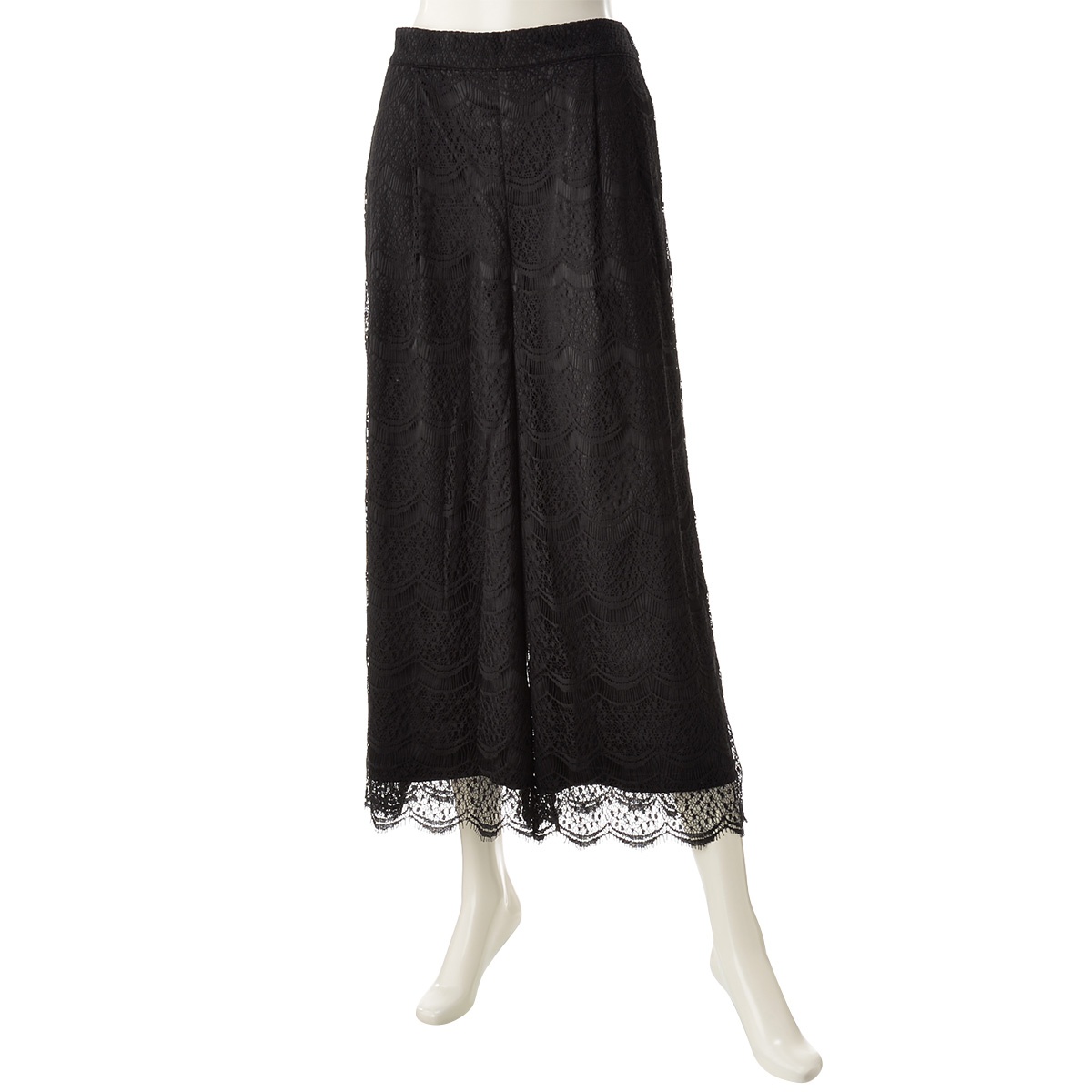 Mj 総レースガウチョパンツ ムヘルスィータ Mujercita Qvc Jp