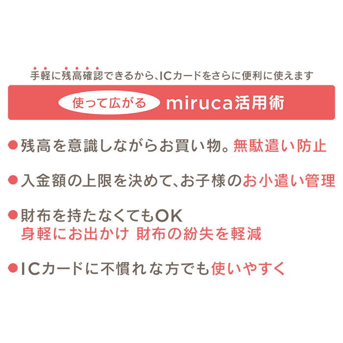 電子マネー残高を一発表示 ミルカ プラス No Qvc Jp