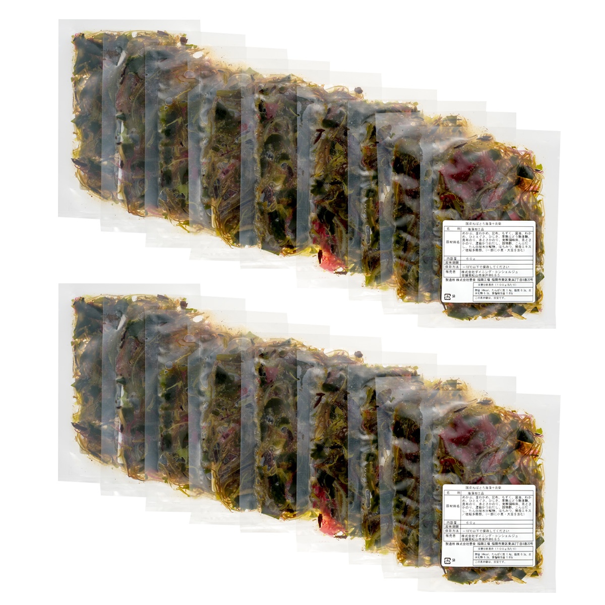 国産ねばとろ海藻十兵衛60g 18袋 No 6415 Qvc Jp