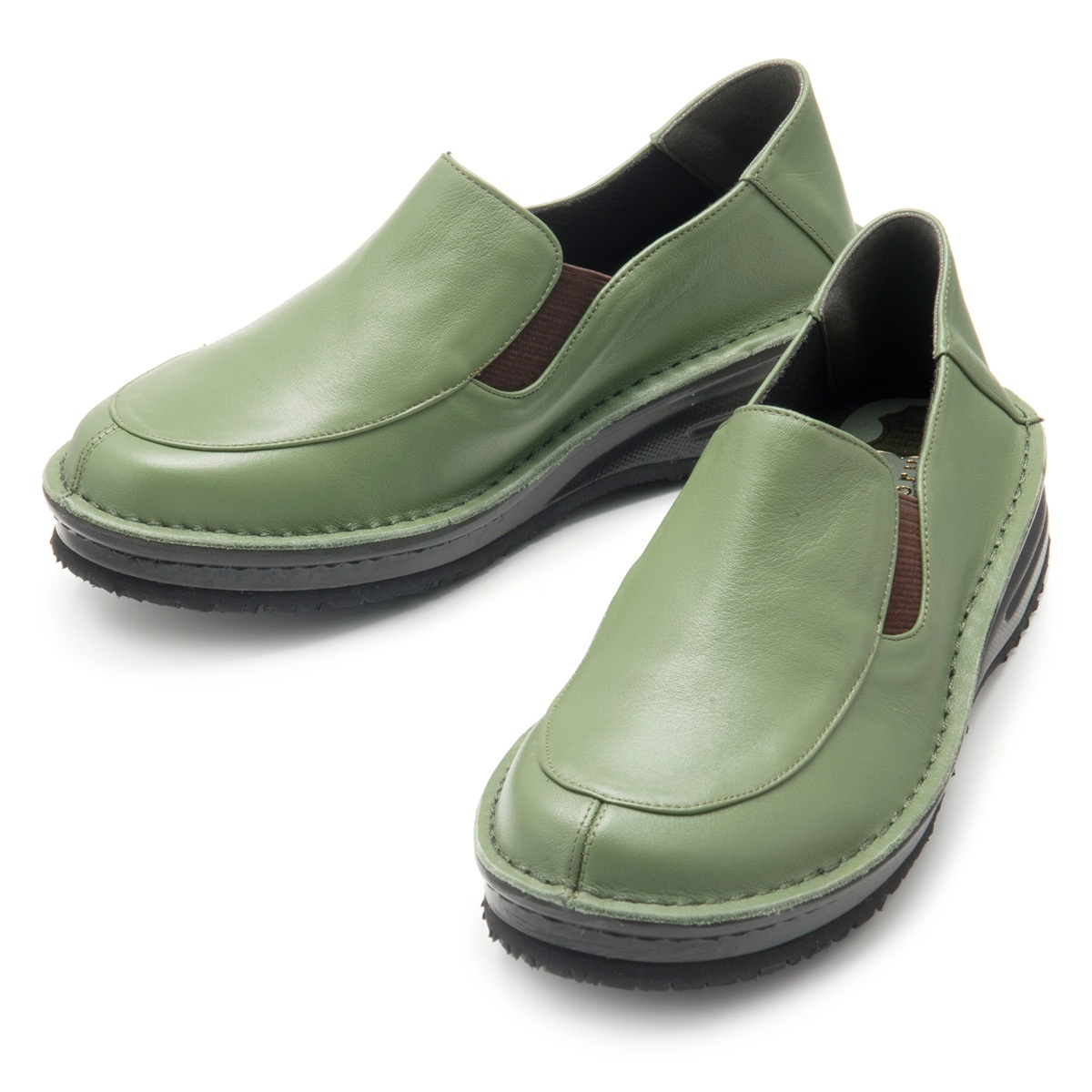 ドルチェ牛革両サイドゴムスリッポンシューズ ドルチェ Qvc Jp