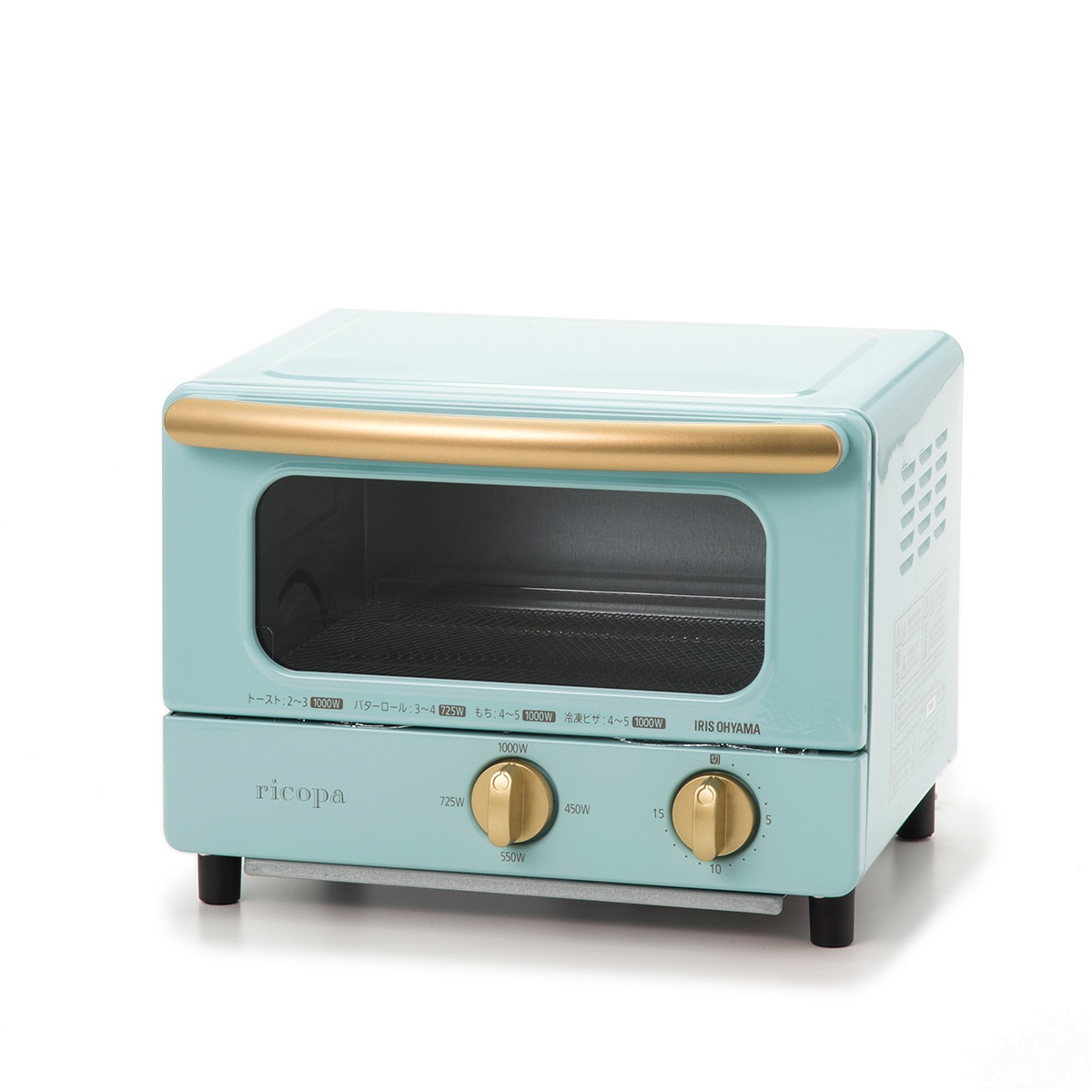 かわいいデサイン Ricopa オーブントースター アイリスオーヤマ No 6450 Qvc Jp
