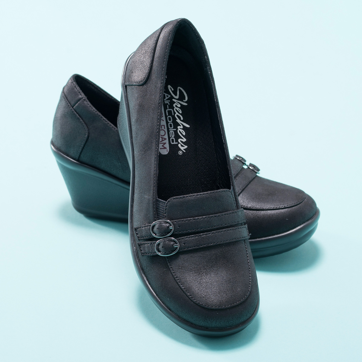 スケッチャーズ ランブラーズ フリィリ ウェッジパンプス スケッチャーズ Skechers No Qvc Jp