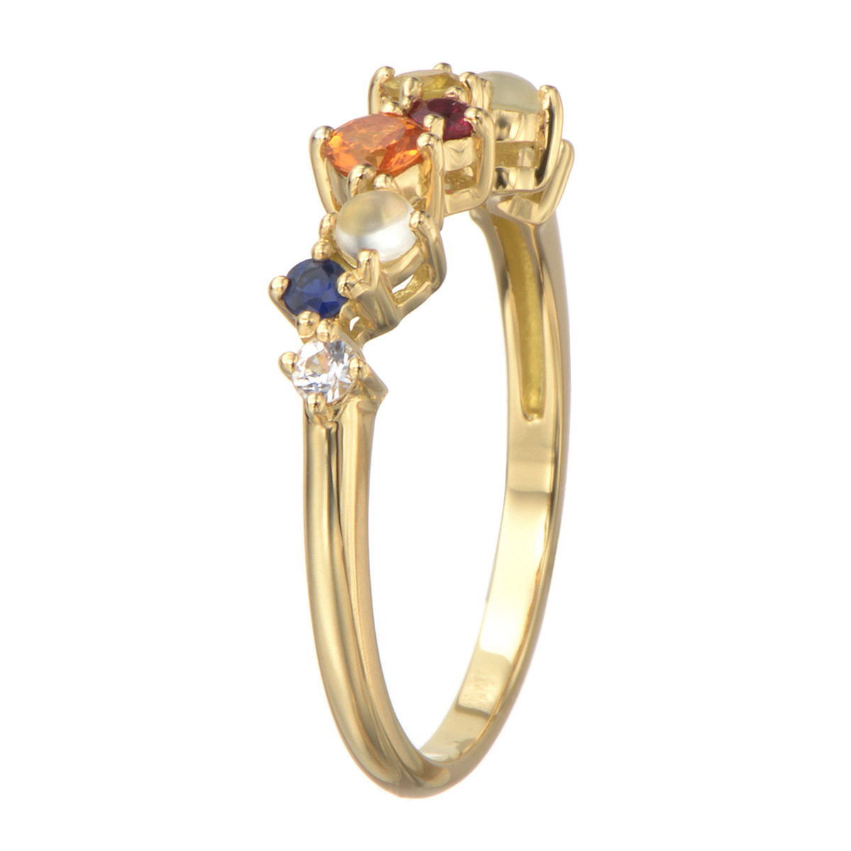 18K ナワラタナ ルーツ リング ナワラタナ（Nawaratana） No.657620 - QVC.jp