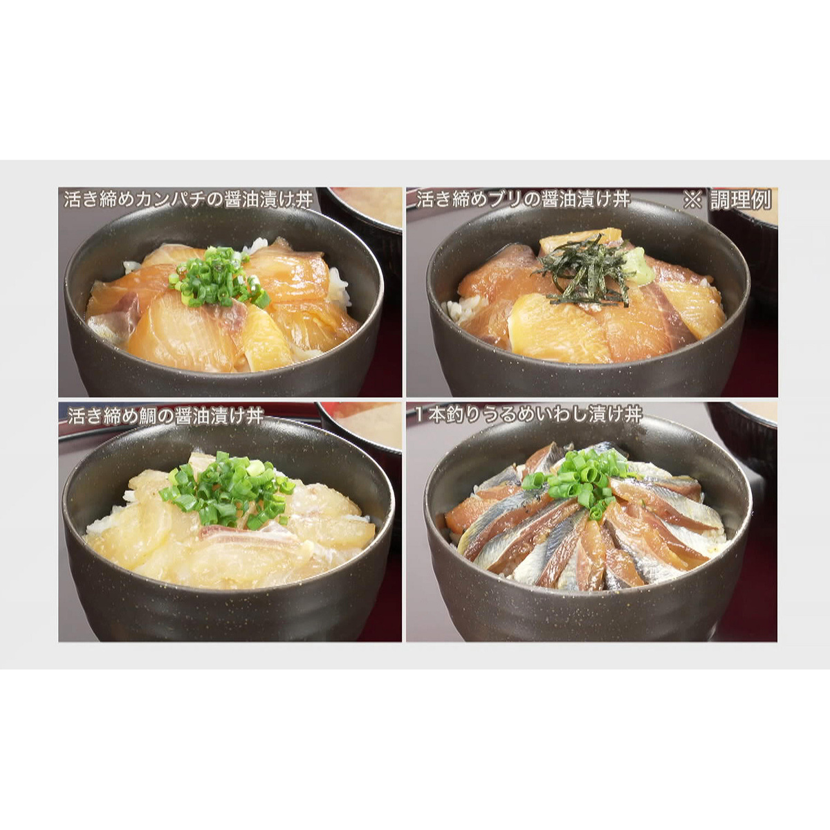 宇佐もん工房 土佐の海鮮丼の素 4種セット 宇佐もん工房 ウサモンコウボウ No Qvc Jp