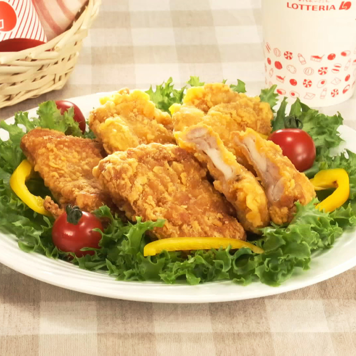 ロッテリア 若鶏の骨なしチキン 10本セット ロッテリア No 660777 Qvc Jp