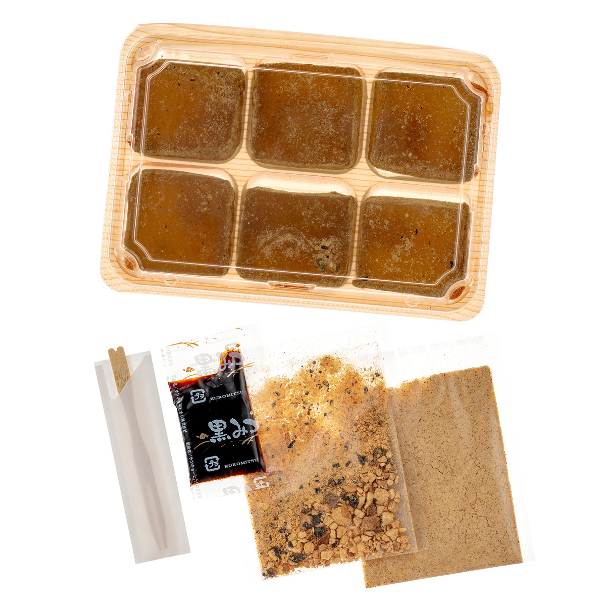 岡山県産黒豆使用氷わらび餅 Jaグループ 全農食品 No Qvc Jp